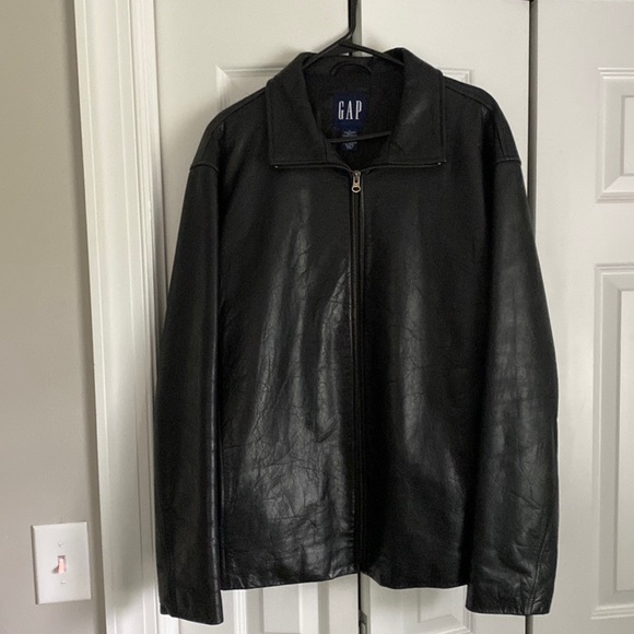 GAP Other - Gap black leather jacket